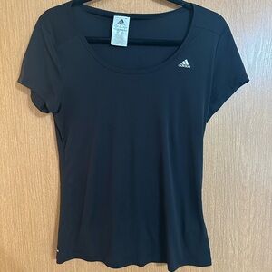 Adidas Women's Black Short Sleeve Tee